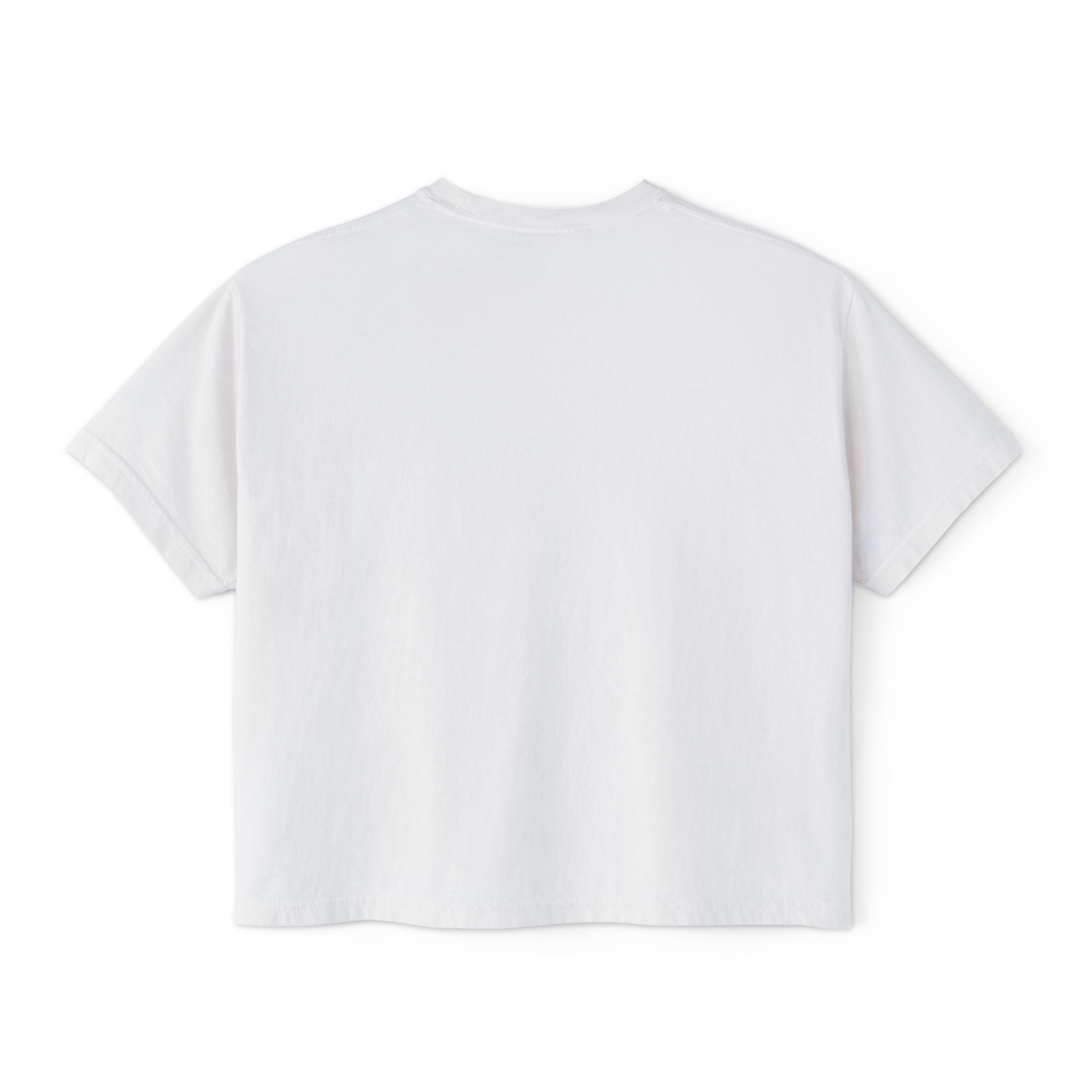 Brain Graphic Women's Boxy Tee — "In My Psych Girl Era" Mental Health Shirt